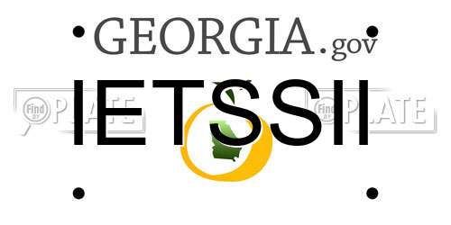 IETSSII Georgia License Plate