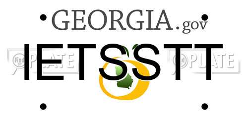 IETSSTT Georgia License Plate