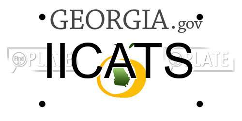 IICATS Georgia License Plate