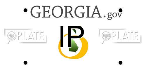 IP Georgia License Plate