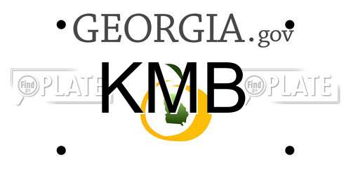 KMB Georgia License Plate