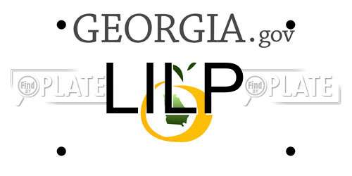 LILP Georgia License Plate