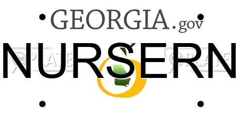 NURSERN Georgia License Plate