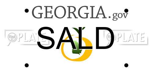 SALD Georgia License Plate