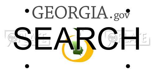 SEARCH Georgia License Plate