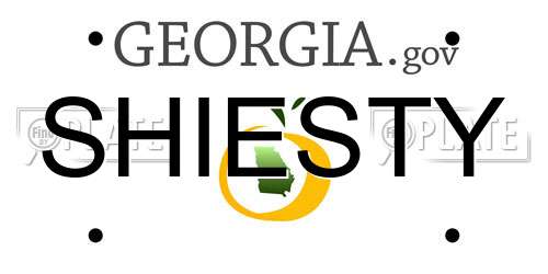 SHIESTY Georgia License Plate