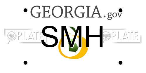 SMH Georgia License Plate