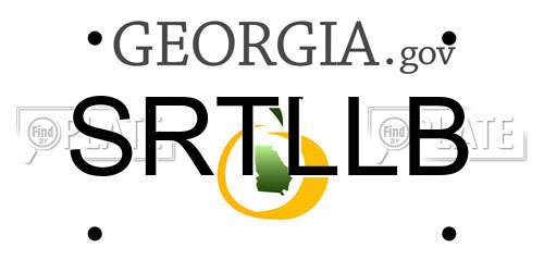 SRTLLB Georgia License Plate