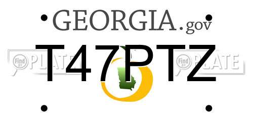 T47PTZ Georgia License Plate
