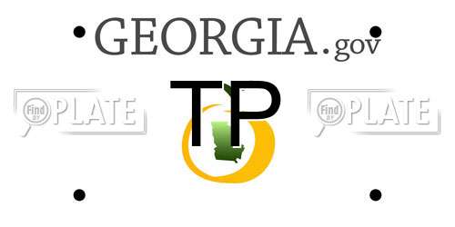 TP Georgia License Plate