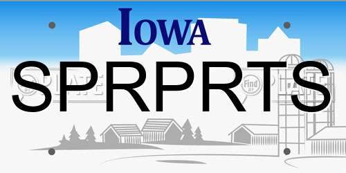 SPRPRTS Iowa License Plate