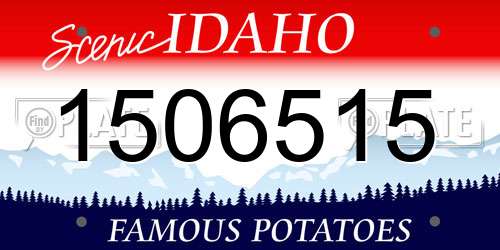 1506515 Idaho License Plate