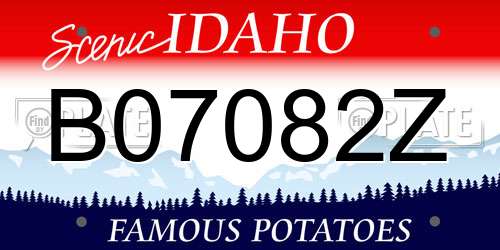 B07082Z Idaho License Plate