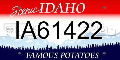 IA61422 Idaho License Plate