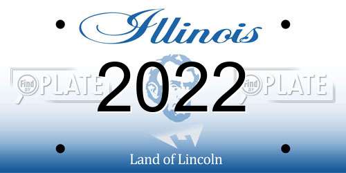 2022 Illinois License Plate