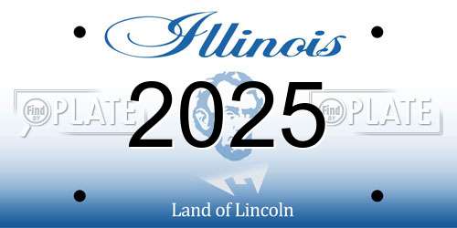 2025 Illinois License Plate