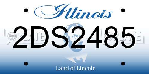 2DS2485 Illinois License Plate
