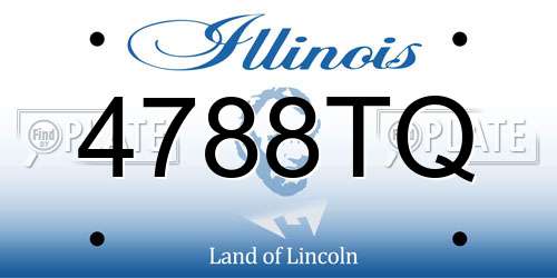 4788TQ Illinois License Plate