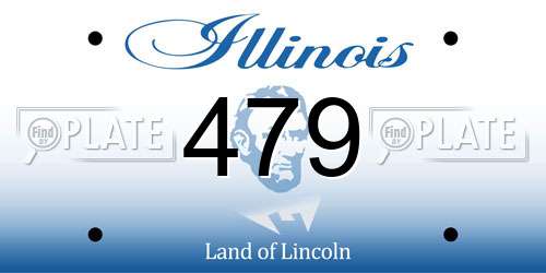 479 Illinois License Plate