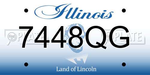 7448QG Illinois License Plate