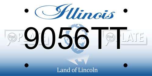 9056TT Illinois License Plate