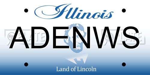 ADENWS Illinois License Plate