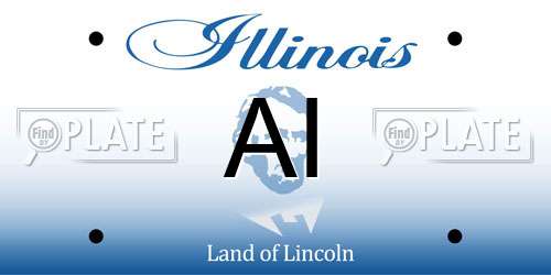 AI Illinois License Plate