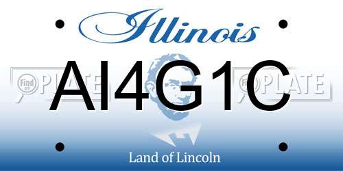 AI4G1C Illinois License Plate