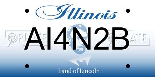 AI4N2B Illinois License Plate