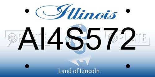 AI4S572 Illinois License Plate
