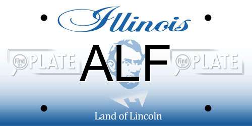 ALF Illinois License Plate