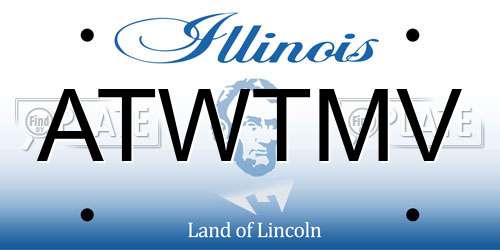 ATWTMV Illinois License Plate