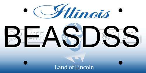BEASDSS Illinois License Plate