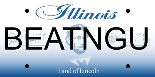 BEATNGU Illinois License Plate
