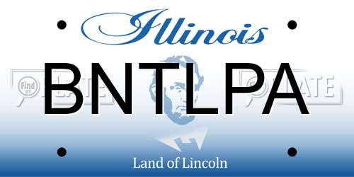 BNTLPA Illinois License Plate