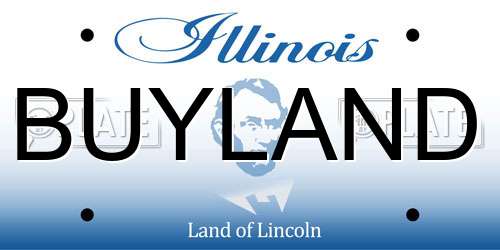 BUYLAND Illinois License Plate