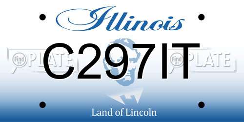 C297IT Illinois License Plate
