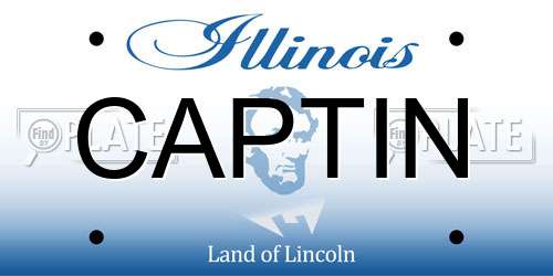 CAPTIN Illinois License Plate