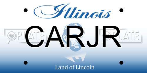 CARJR Illinois License Plate