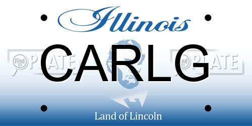 CARLG Illinois License Plate
