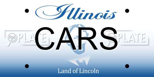 CARS Illinois License Plate