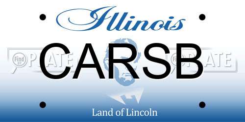CARSB Illinois License Plate