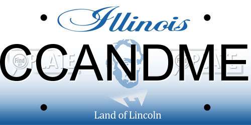 CCANDME Illinois License Plate