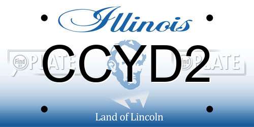 CCYD2 Illinois License Plate