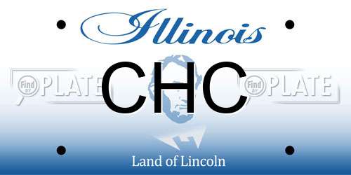 CHC Illinois License Plate
