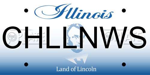 CHLLNWS Illinois License Plate