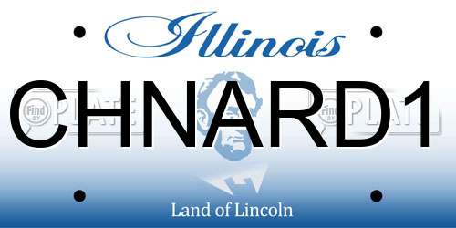 CHNARD1 Illinois License Plate