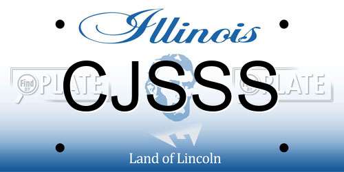 CJSSS Illinois License Plate