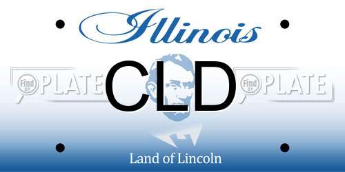 CLD Illinois License Plate