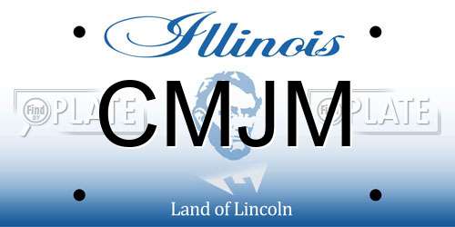 CMJM Illinois License Plate